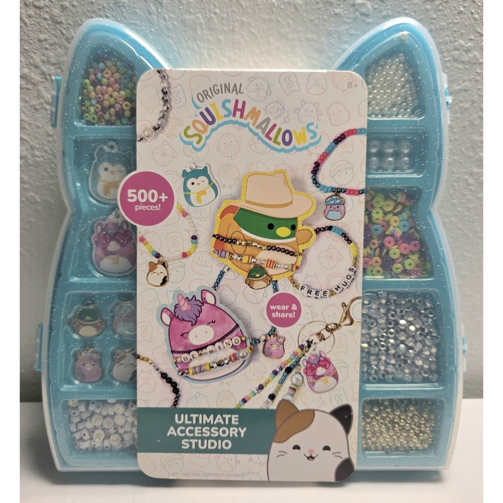 Squishmallows Jazwares Ultimate Accessory Studio Kit 500 Pieces New